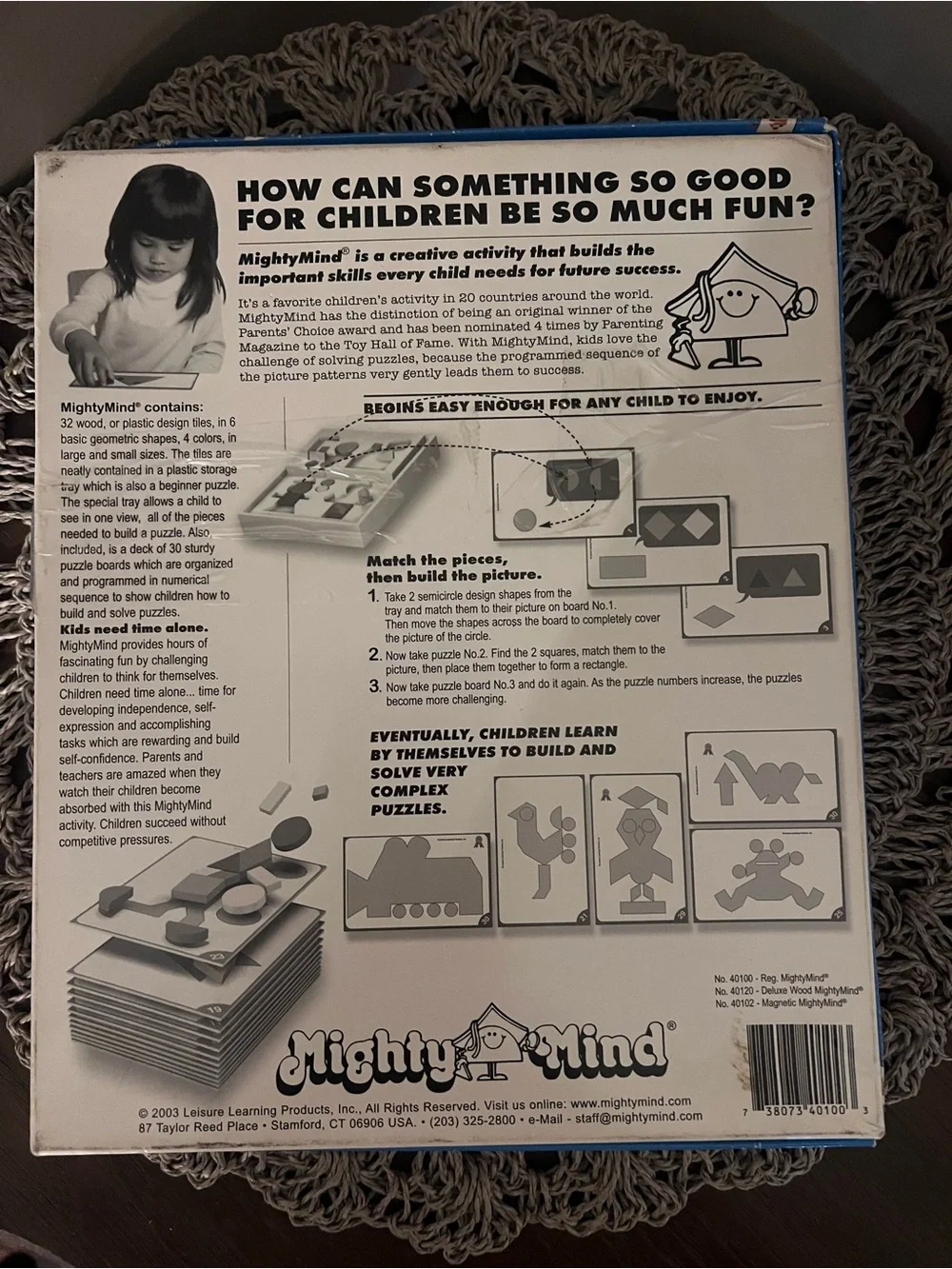 Mighty Mind puzzle set